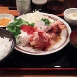 Fukudaya - ランチ 唐揚げ定食 850円