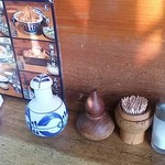 天ぷら 中山 - テーブルセット
