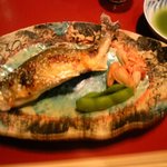 Mokugyo an - 鮎の塩焼き