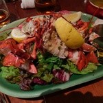 ラス ボカス - オリジナルで制作いただいた「オマール海老のカタラーナサラダ」です。