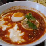 トマトチーズつけ麺