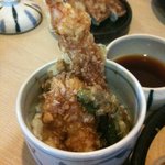 めん一源 - ミニ天丼