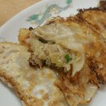 来々軒 - ギョーザの中身