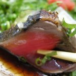 棟梁 - 「鰹たたき」色が美しい～。