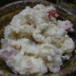 棟梁 - お通しは豆腐の白和えのようなものでした。