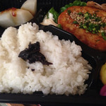 カフェスマイル - 日替わり（鳥つくねハンバーグ）