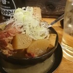 焼とり よね田 - 煮込みでホッピー