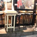 梅田芝田1丁目まぐろや - 店の前にあったマグロがなくなってむとる