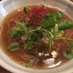 煮干そば 藍 - 煮干そば700円