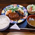 かきの木 - ハンバーグ（本日の日替り）800円
