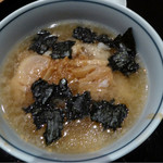 まき村 - お焦げの鯛茶漬けも香ばしさが加わり旨味倍増！