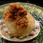 まき村 - 外子も内子もたっぷり 蟹酢のジュレがキレ有りサッパリと戴ける