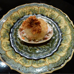 まき村 - 津居山産背子蟹、蟹酢ジュレ