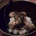 かき小屋 - 牡蠣ご飯