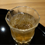 まき村 - 食前酒の自家製梅酒