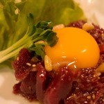 焼肉スンチャン - うま！馬ユッケ(1,080円)