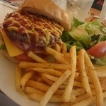 宇宙食堂 - ランチ限定：スペースバーガー