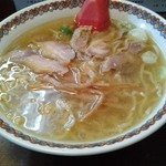 仙台中華そば 銘店嘉一 - 塩チャーシュー麺です。