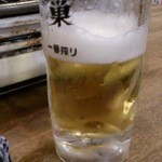 焼肉ホルモン 龍の巣 大阪京橋 - オリジナルのジョッキかっこ良し！