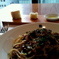 バローロ - 自家製サルシッチャときのこのスパゲッティ(2015.11)