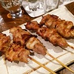 稲毛屋 - (12/1)紅ふじ鶏焼鳥