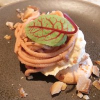 ルカンケ - ランチコース 3400円 のフォアグラのお菓子仕立て