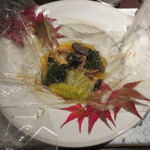 日本料理 TOBIUME - 黒毛和牛と木の子のスープ煮