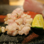 シャンパン&ワインと熟成鮨 Rikyu - ハモ