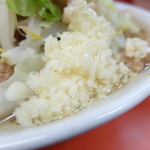 ラーメン二郎 - ニンニク