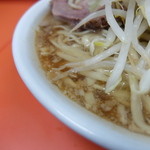 ラーメン二郎 - スープ