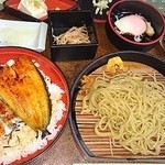 うなぎ大和田 - うな丼茶ざるセット（2300円）