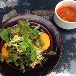 Royal Garden Cafe - スープ&サラダ