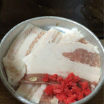 朝日 - 脂多めの豚バラ