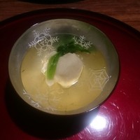 徳うち山 - ホタテのしんじょのお椀