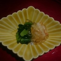 徳うち山 - ズワイガニと小松菜