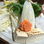 和牛 まつした - すき焼きの具たち