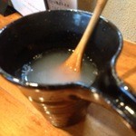 みさき - ややコクのあるそば湯