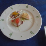 カジュアルフレンチ アミューズ - プチフルコース：アミューズ盛り合わせ