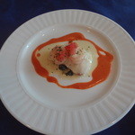 カジュアルフレンチ アミューズ - プチフルコース：白身魚と小海老のプレーゼ