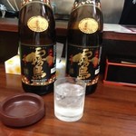 ラーメン神山 - H.27.7.17.夜 黒霧島 @380円(自己申告制)