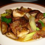 Ton kou - 椎茸＆牛肉炒