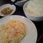 新東方 - えび玉定食