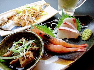 萬願亭 - 時間限定17：30～20：00本日のセットメニュー　本日入荷魚料理とドリンクのセットです！