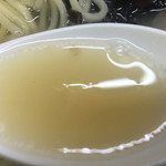 あづまラーメン - 2015年12月初旬 スープをレンゲで。