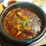 麻婆豆腐御膳　1200円