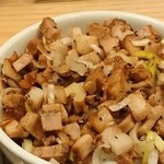 煮干そば 流。 - 肉めし１５０円