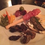 マイ・スコッチ - オードブル盛り合わせ。