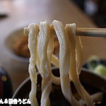 手打うどん 松屋 - 2015年12月　うどん　アップ