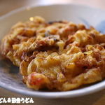 手打うどん 松屋 - 2015年12月　切干大根の天ぷら