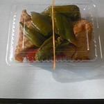 オモヤキッチン - お惣菜（万願寺唐辛子と厚揚げ）100円パック　2015.12